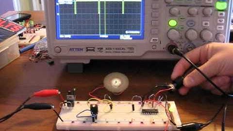 PWM controlled DC motor