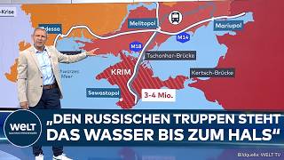 UKRAINE WAR: Putin is in deep trouble! Ukrainians are starving Kremlin troops in Crimea