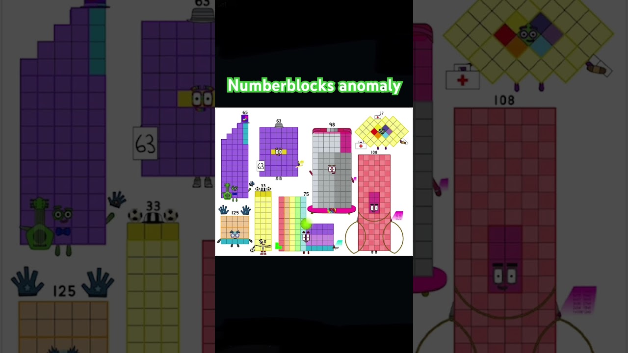 Numberblocks anomaly 