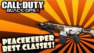 Black Ops 2 PEACEKEEPER Best Custom Class #9 - Class Set-up Guide (Call Of Duty BO2 Best Classes)