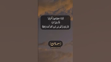 سورة نوح الآية ٢٥ بصوت الشيخ محمد صديق المنشاوي
