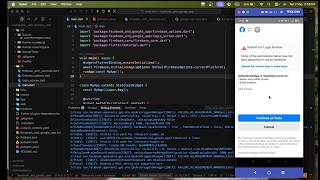 Sign In with Facebook With firebase And Flutter