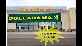 Shop with me at Dollarama Moncton, New Brunswick| Cheapest store in Canada 😮| Everything $4 or less!