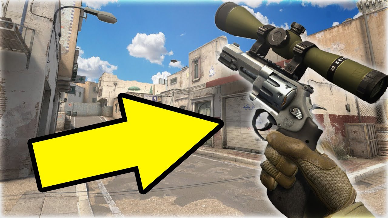 REVOLVER AWP !!!  BU MOD EFSANE OLMUŞ CS-GO