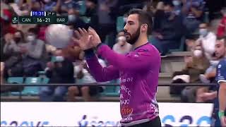 Gerard Forns | Frigoríficos Morrazo Balonmán Cangas Vs FCBarcelona | 26 - 33