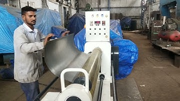 ELECTRO MECHANICAL THREE ROLL SINGLE PRE PINCH SHEET BENDING MACHINE