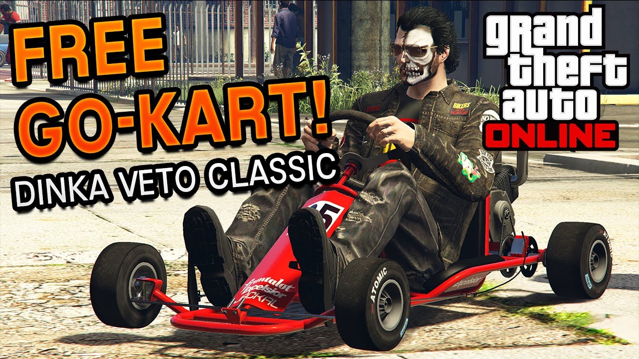 FREE Go Kart Added To GTA 5 Online (Dinka Veta Classic) YouTube