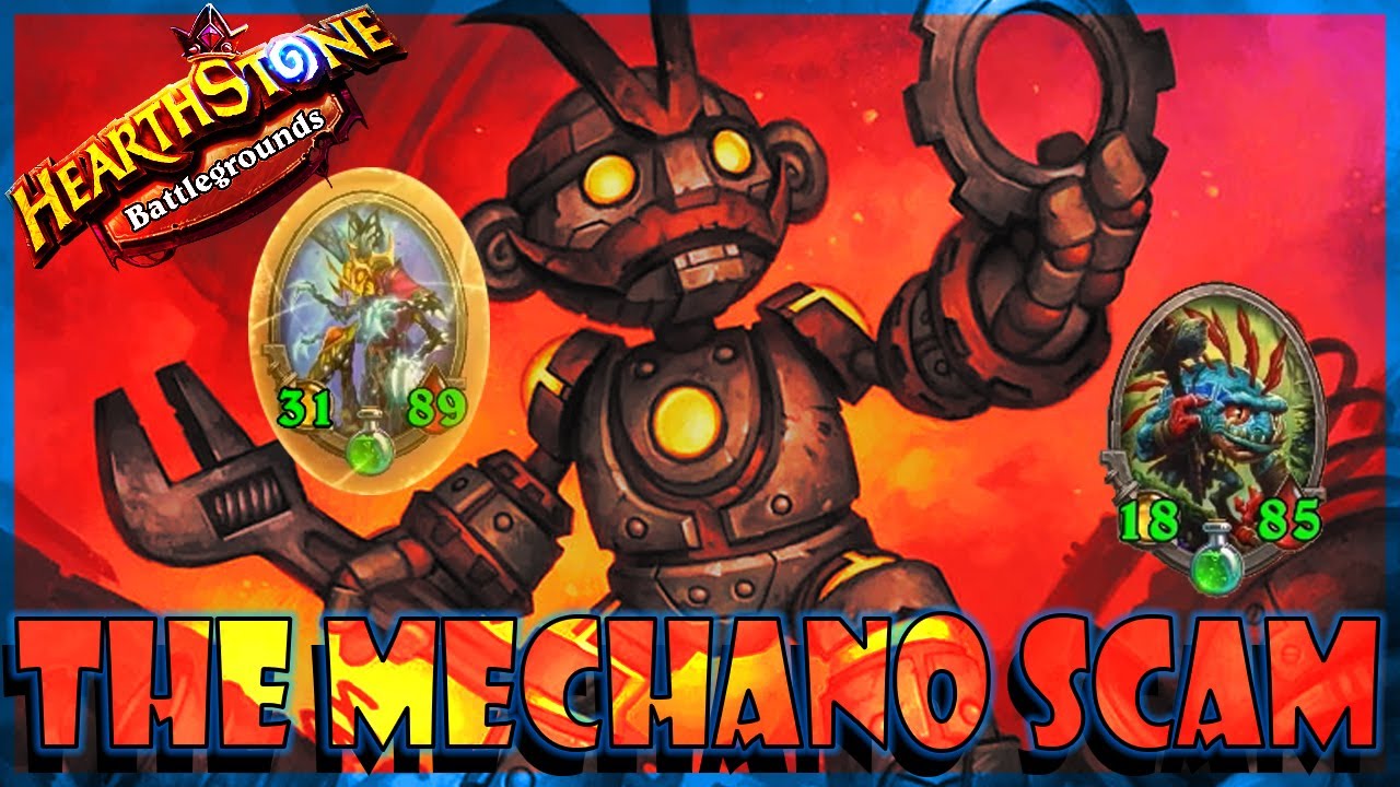 The Mechano Rig THE MECHANO SCAM - Hearthstone Battlegrounds - Enhance-o Mechano - YouTube