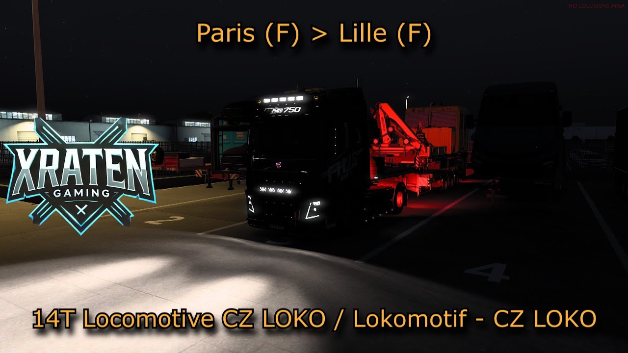 Locomotive CZ LOKO Delivery / Lokomotif - CZ LOKO Teslimatı / ETS 2 TruckersMP / Logitech G29