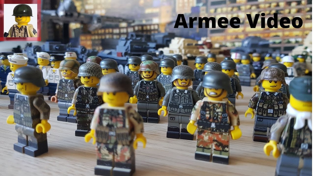 Lego WW2 Armee Video 