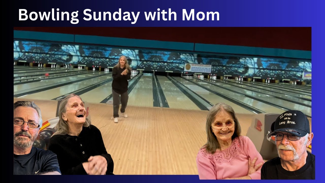 Bowling with Mom! Bowling Fail or Genius Move?