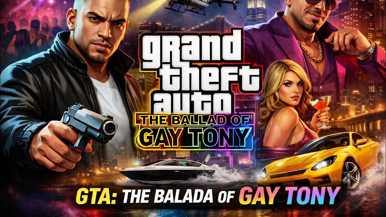 GTA the ballad of gay Tony no online está vivo só bora 