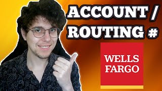 How To Find Wells Fargo Account Routing Number