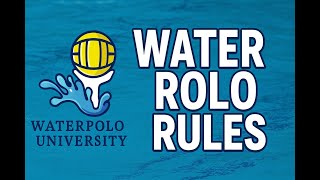 Water Polo RULES in 15 Minutes How To Play Water Polo For Beginners All Rules Explained In 9 Minutes