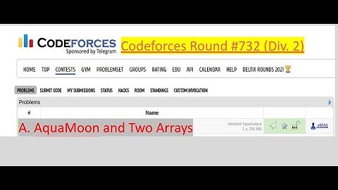 A. AquaMoon and Two Arrays Solution ( Bangla )  | Codeforces Round #732 (Div. 2)