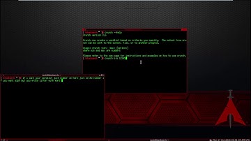 How to use Crunch for make WordList in Black Arch Linux