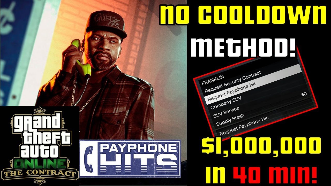 🔴NEW! NO COOLDOWN METHOD🔴 For Payphone Hit Jobs GTA 5 Online Tutorial
