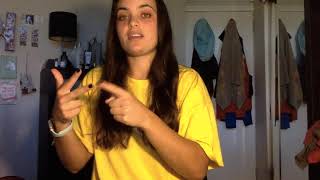 Unit 10 Expressive Quiz ASL