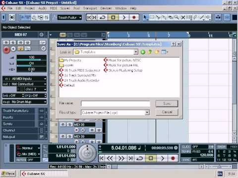 Готовые проекты для cubase 5