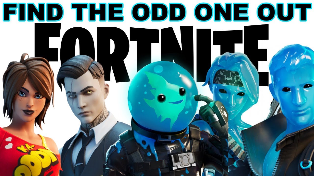 Can you find the Odd One Out ? Brain Teaser Riddle Fortnite Theme, I ...