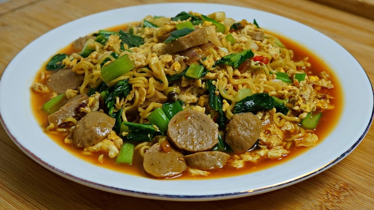 MIE NYEMEK SIMPEL UNTUK BUKA PUASA DAN SAHUR