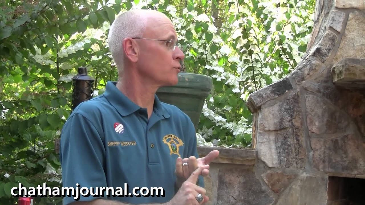 Chatham County Sheriff Richard Webster