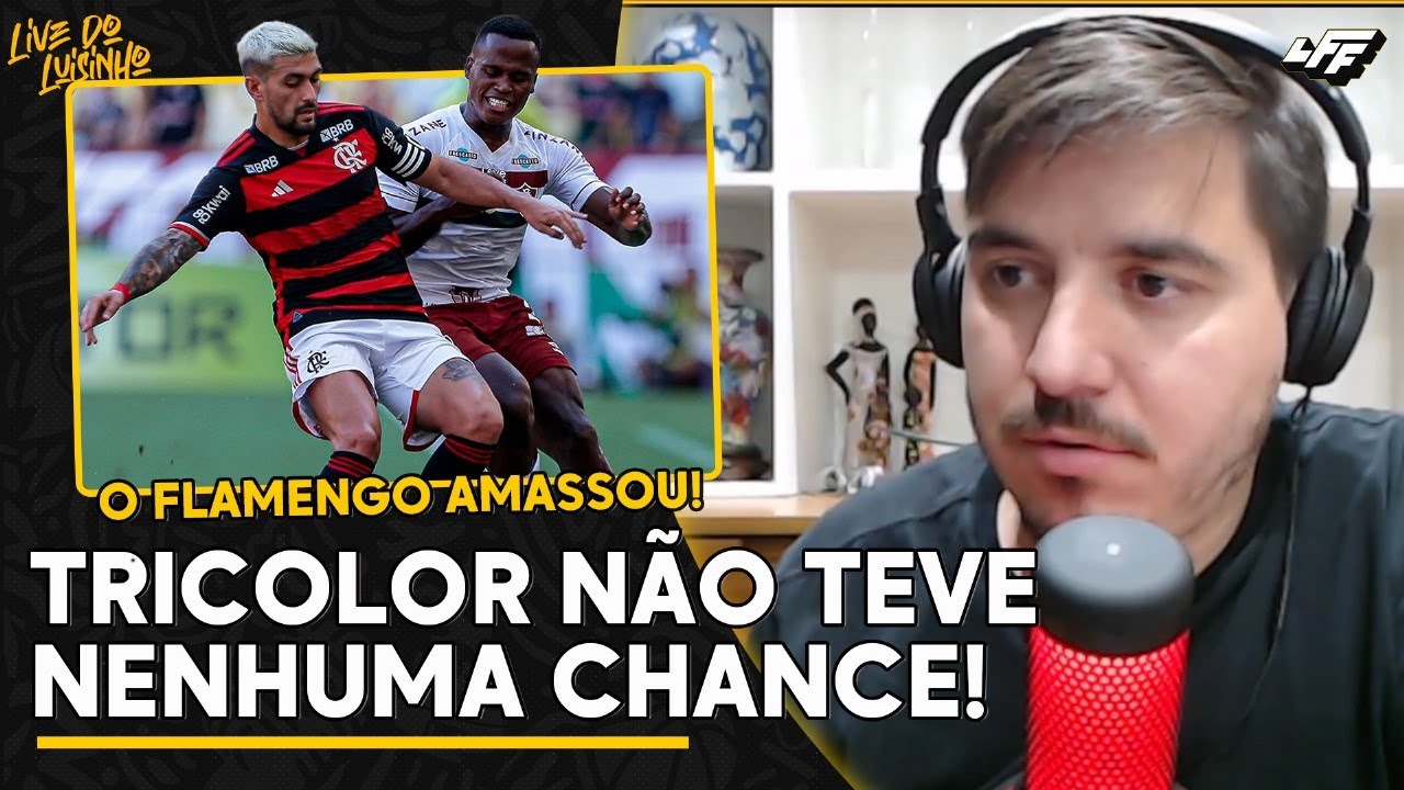 FLAMENGO DOMINA FLUMINENSE E LARGA NA FRENTE NO CARIOCA! TITE DEU AULA ...