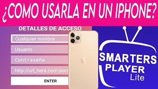 Configurar Smarters Player Lite En IPhone screenshot 4