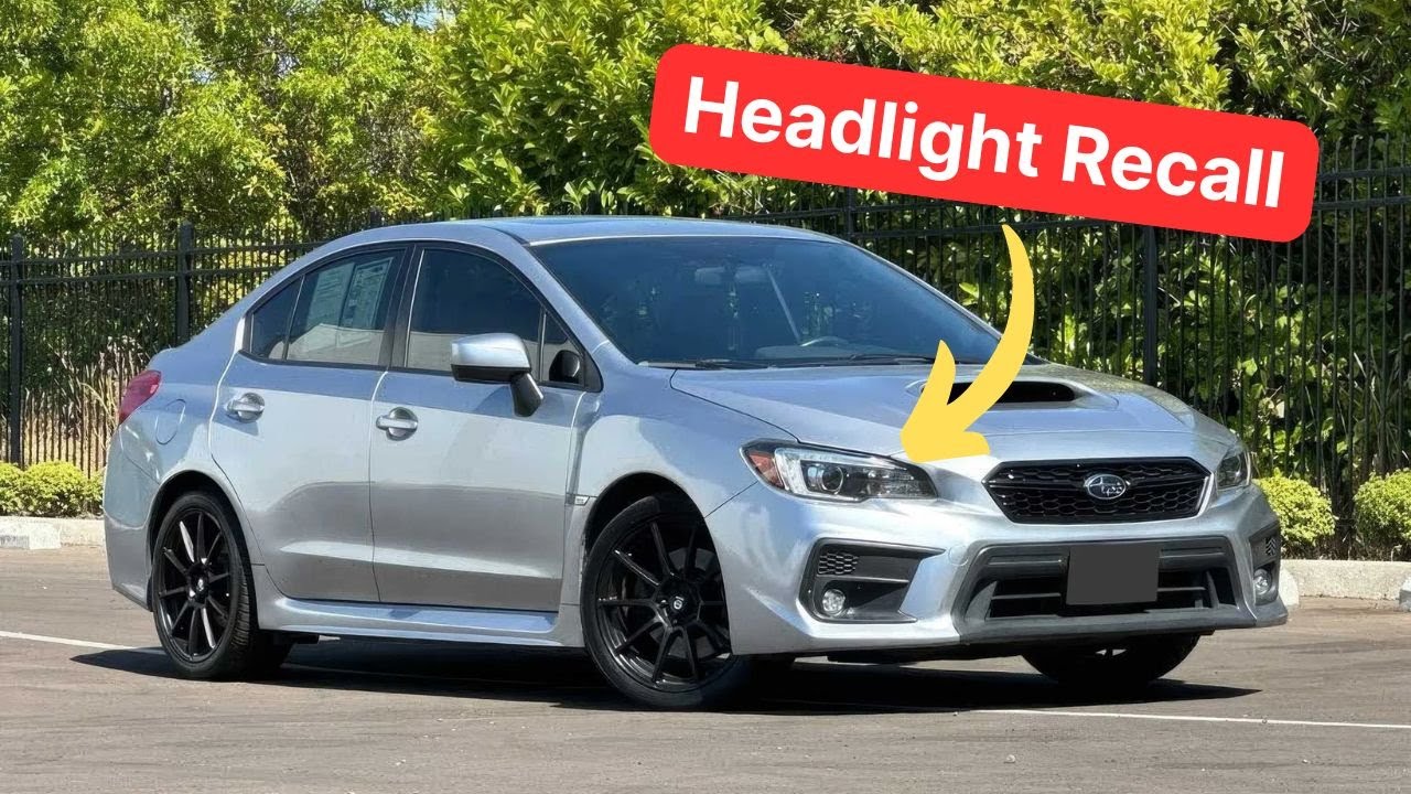 Отзыв по фарам Subaru Impreza 2017–2019 годов: техническое обслуживание и описание