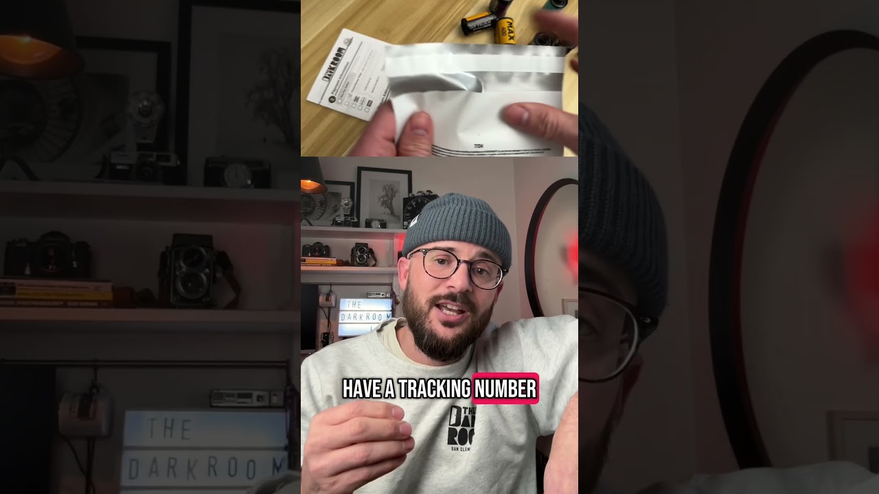 We make film processing easy here at The Darkroom!