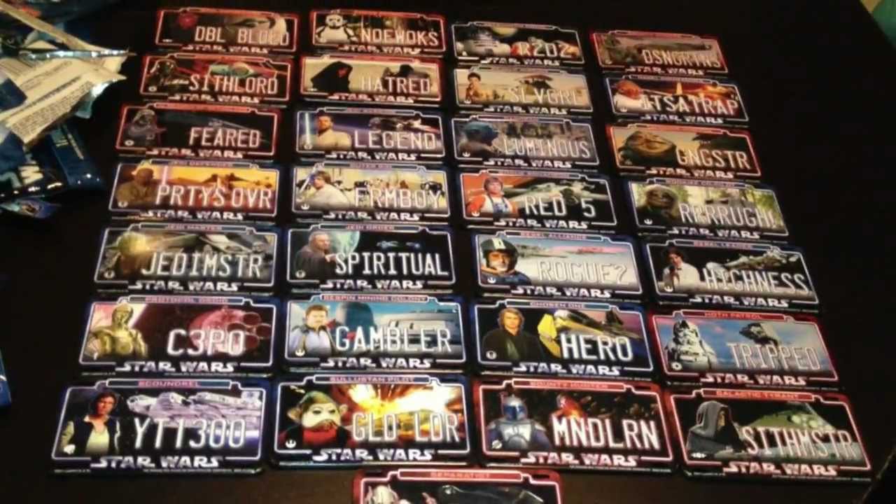 Star Wars Topps Power Plates Unbox and Review YouTube