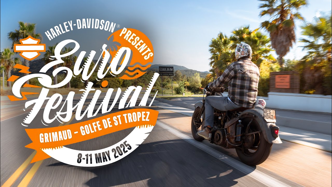Thunderbike Harley Davidson Euro-Festival Saint Tropez 2025 VLOG