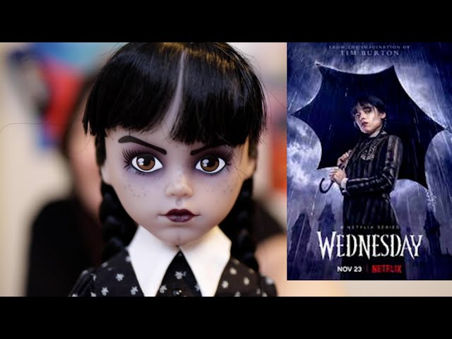 WEDNESDAY IS BACK! Reviewing Mezco LDD Presents based on Netflix