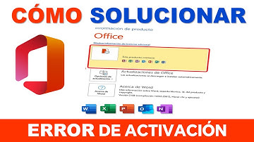 Como solucionar el error de activación de Microsoft Office 2025 (Guía paso a paso)
