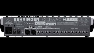 Behringer XENYX X2222USB Unboxing