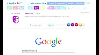 A Google a Day gameplay