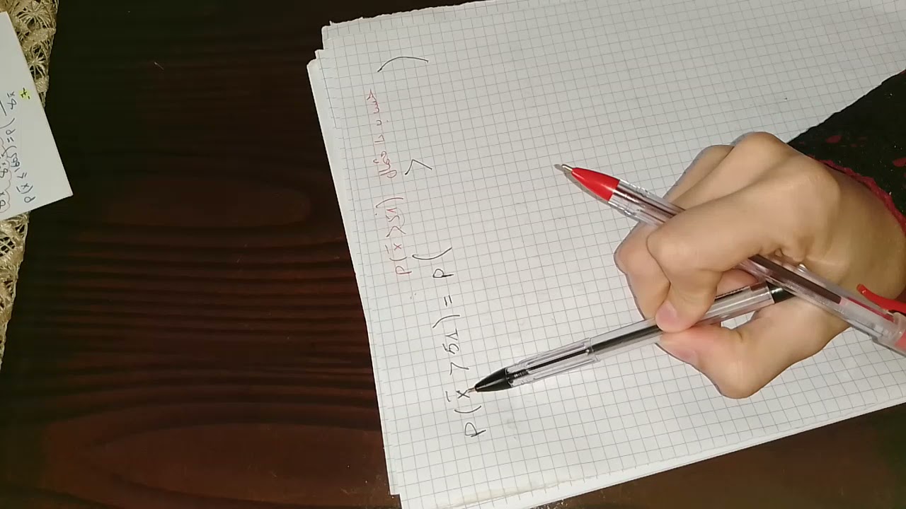 حل تمرين سلسلة التوزيعات الاحتمالية(توزيع المعاينة لمتوسطات) سنة ثانية ليسنس جميع التخصصات
