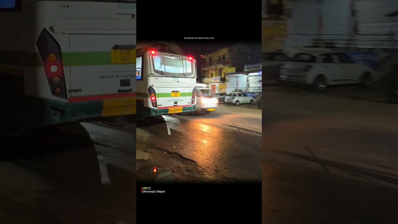 HRTC DHRAMPUR DEPOT🚍