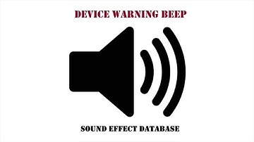 Device Warning Beep Sound Effect