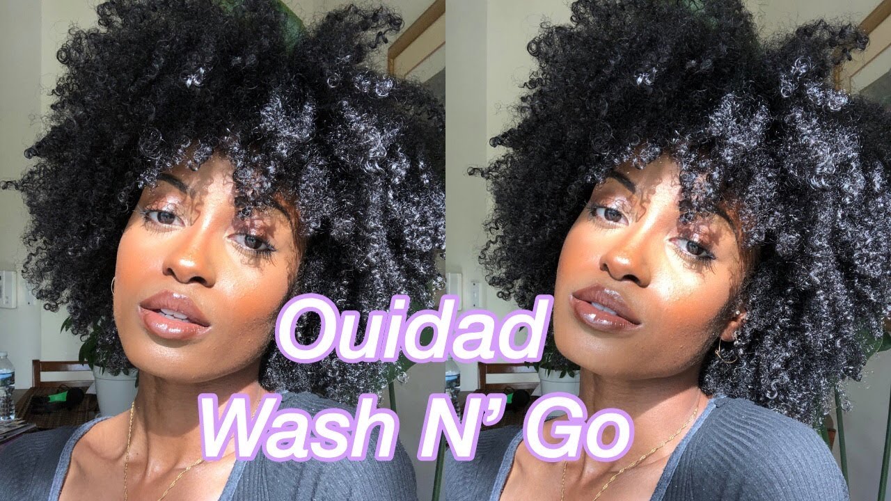 Ouidad Curl Immersion Curly Hair Routine & Review| Wash n go 3c 4a