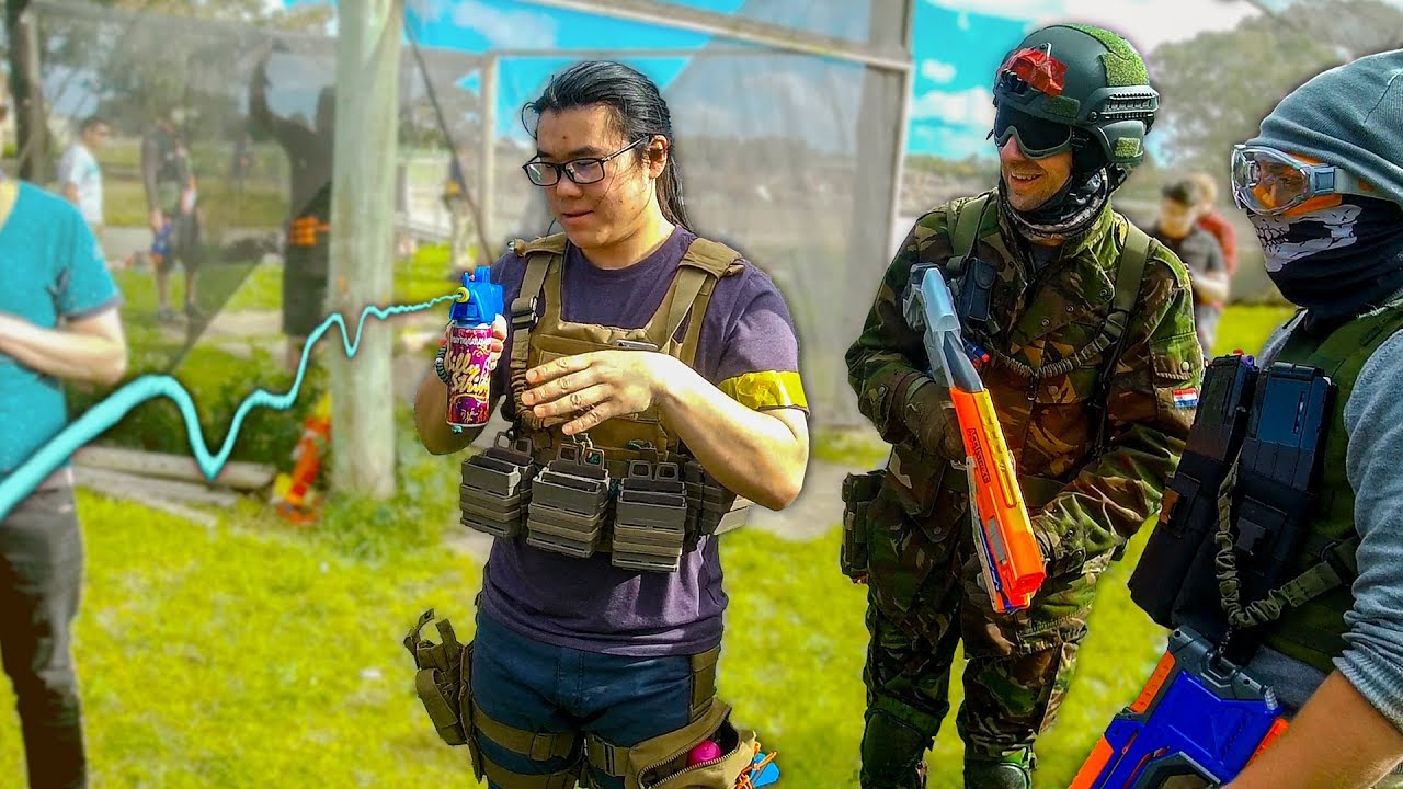 "Silly String Killstreak" | NERF Combat - YouTube