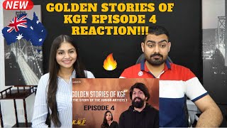 GOLDEN STORIES OF KGF Reaction by an AUSTRALIAN Couple | Episode 4 | The Story Of The Junior Artists