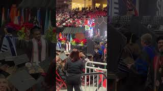 Friends Bring Out Speaker to Celebrate Graduate on His Big Day
