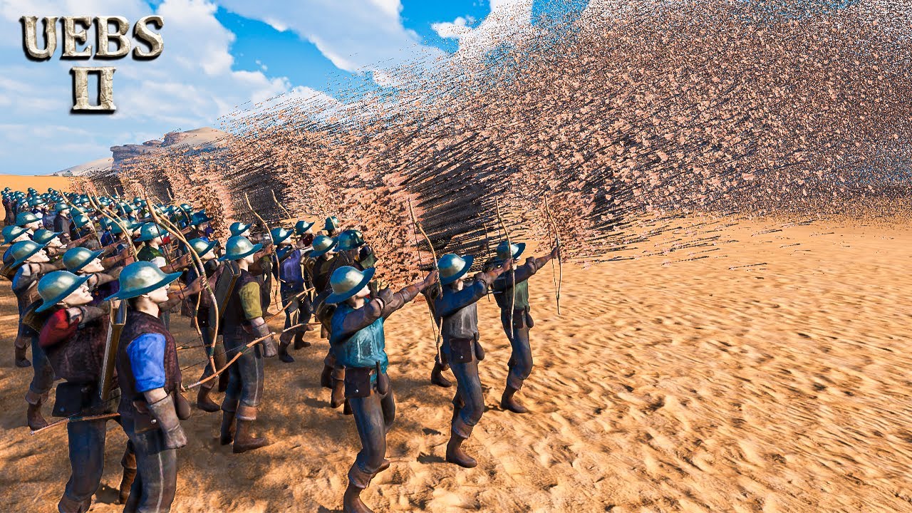 CAN 100 FULLAUTO ARCHERS SURVIVE FROM 100,000 TROLL? - UEBS 2 | BATTLE SIMULATOR 2