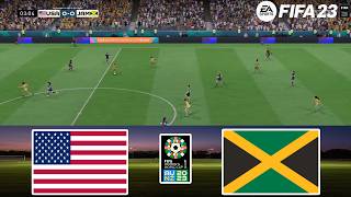 FIFA 23 - USA vs Jamaica 2/05/2026 - FIFA Women's World Cup 2023 - Gameplay PS | Full Highlight