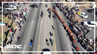 Download Lagu 'Walk for Peace' moves through Charlotte, draws huge crowds to see monks MP3