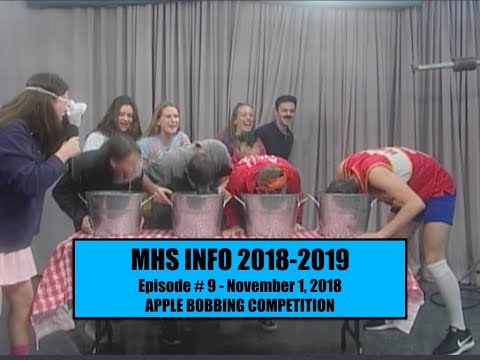 MHS INFO-  Episode #9 - Nov. 1, 2018 - Apple Bobbing Competition