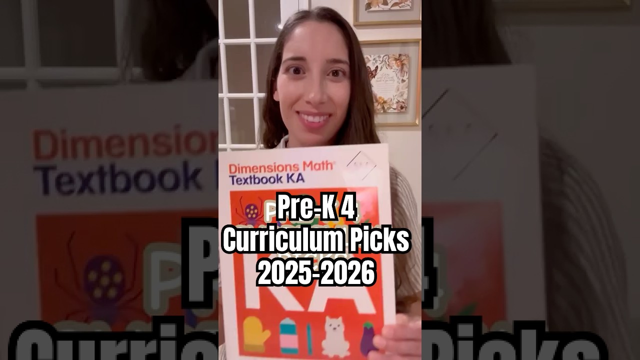 PRE-K4 CURRICULUM PICKS 2025-2026 School Year|| Bilingual Learning