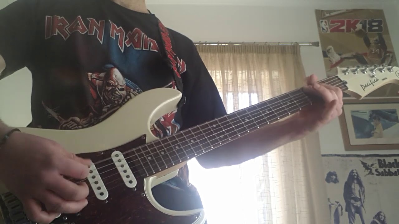 Iron Maiden Twilight zone (guitar cover) YouTube