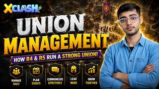 [X-Clash] Union Guide: How R4 & R5 Actually Run an X-Clash Union! 🔥 screenshot 5
